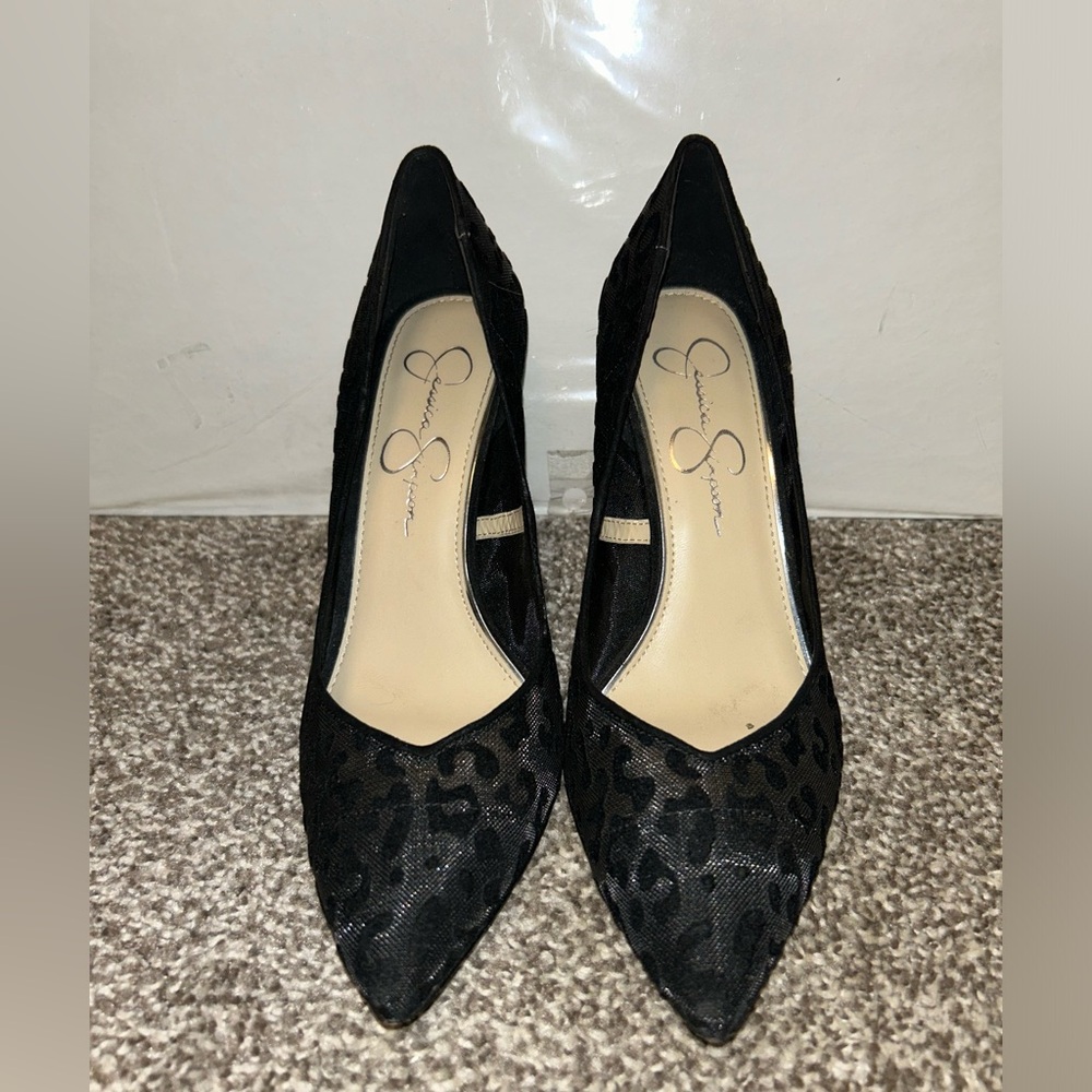 Jessica Simpson Leopard Pumps